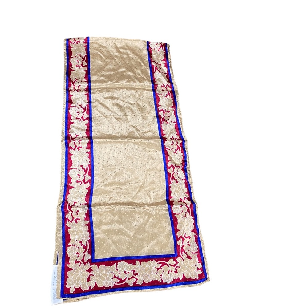 Vintage Sheer Elegance Silk Scarf